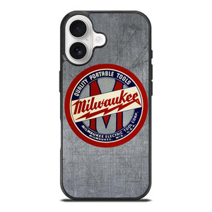 MILWAUKEE PORTABLE TOOL LOGO METAL ICON iPhone 17 Case Cover