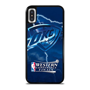 OKC OKLAHOMA CITY THUNDER NBA iPhone X / XS Case Cover