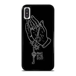 PANIC AT THE DISCO BLACK LOGO iPhone X / XS Case Cover