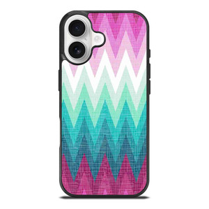 OMBRE PASTEL CHEVRON iPhone 17 Case Cover