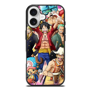 ONE PIECE CHARACTER STRAW HATS iPhone 17 Case Cover