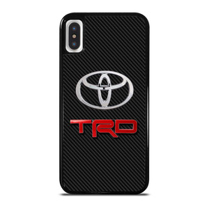 TOYOTA TRD  LOGO CARBON iPhone X / XS Case Cover