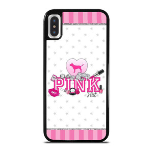 VICTORIA'S SECRET PINK DOG iPhone X / XS Case Cover VICTORIA'S SECRET PINK DOG iPhone X / XS Case Cover