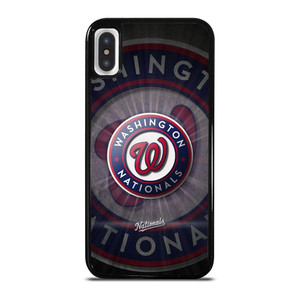 WASHINGTON NATIONALS BASEBALL ICON iPhone X / XS Case Cover WASHINGTON NATIONALS BASEBALL ICON iPhone X / XS Case Cover
