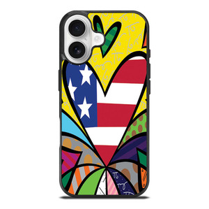 ROMERO BRITTO LOVE NEW 2 iPhone 17 Case Cover