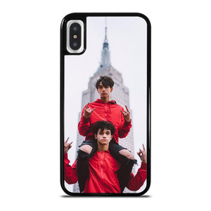DOBRE BROTHER TWINS iPhone X / XS Case Cover DOBRE BROTHER TWINS iPhone X / XS Case Cover