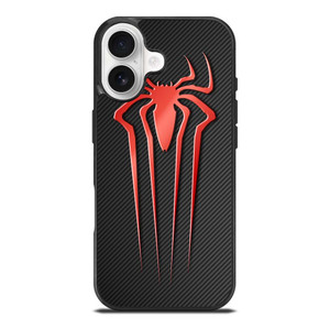 SPIDERMAN CARBON LOGO iPhone 17 Case Cover