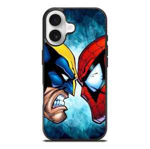 SPIDERMAN VS WOLVERINE MARVEL COMICS iPhone 17 Case Cover