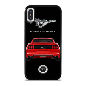FORD MUSTANG GT RED CAR iPhone X / XS Case Cover FORD MUSTANG GT RED CAR iPhone X / XS Case Cover
