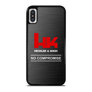HECKLER AND KOCH NO COMPROMISE iPhone X / XS Case Cover HECKLER AND KOCH NO COMPROMISE iPhone X / XS Case Cover