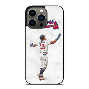 RONALD ACUNA JR MARBLE ATLANTA BRAVES iPhone 13 Pro Case Cover