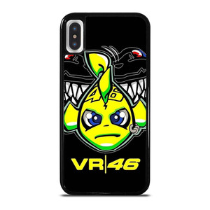 VALENTINO ROSSI 46 LOGO iPhone X / XS Case Cover VALENTINO ROSSI 46 LOGO iPhone X / XS Case Cover