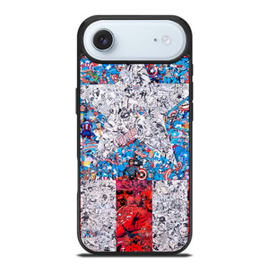 CAPTAIN AMERICA LOGO COLLAGE iPhone Air Case Cover
