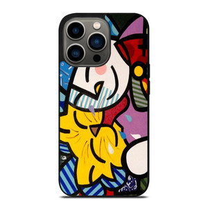 ROMERO BRITTO iPhone 13 Pro Case Cover ROMERO BRITTO iPhone 13 Pro Case Cover