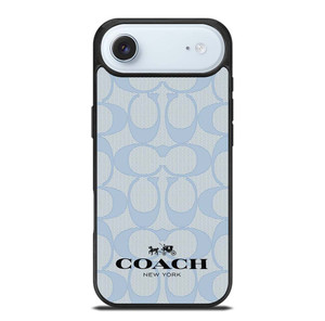 COACH NEW YORK BLUE LOGO PATTERN iPhone Air Case Cover