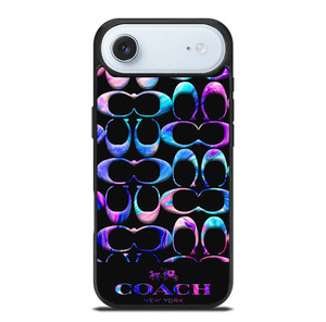COACH NEW YORK COLORFULL MARBLE PATTERN iPhone Air Case Cover
