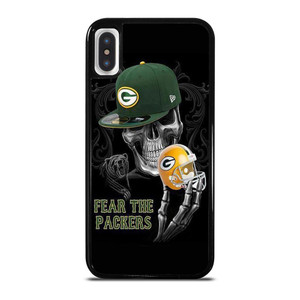GREEN BAY PACKERS SKULL iPhone X / XS Case Cover