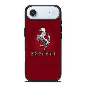 FERRARI LOGO SILVER EMBLEM iPhone Air Case Cover