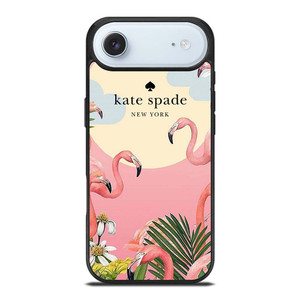 KATE SPADE NEW YORK LOGO FLORAL FLAMENGOS iPhone Air Case Cover