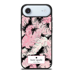 KATE SPADE NEW YORK LOGO PINK FEATHERS iPhone Air Case Cover