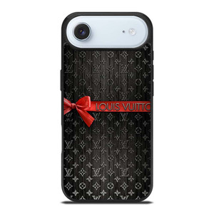 LOUIS VUITTON LV LOGO PATTERN RED RIBBON iPhone Air Case Cover