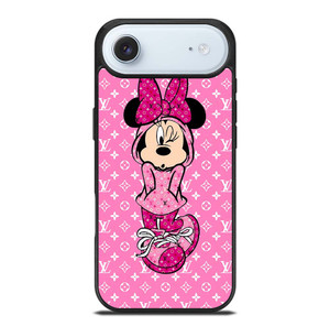 LOUIS VUITTON LV LOGO PINK MINNIE MOUSE iPhone Air Case Cover