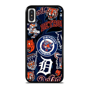 DETROIT TIGERS BASEBALL COLLAGE iPhone X / XS Case Cover