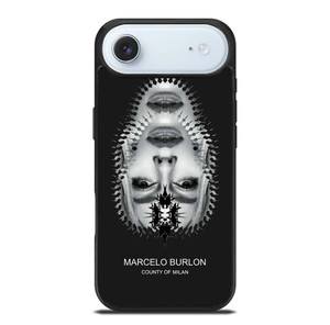 MARCELO BURLON MILAN UPSIDE DOWN FACE iPhone Air Case Cover