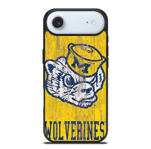 MICHIGAN WOLVERINES FOOTBALL UNIVERSITY ICON iPhone Air Case Cover