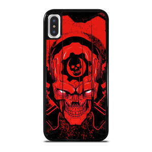GEARS OF WAR SKULL LOGO iPhone X / XS Case Cover