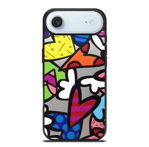 ROMERO BRITTO ABSTRACT LOVE iPhone Air Case Cover