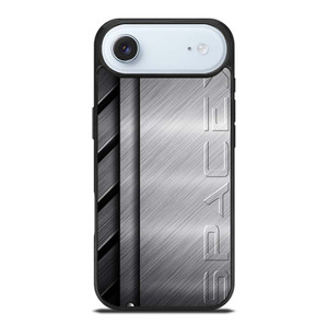 SPACE X LOGO METAL PLATE iPhone Air Case Cover