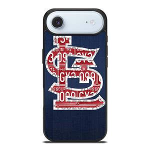 ST. LOUIS CARDINALS BASEBALL WOODEN LOGO iPhone Air Case Cover