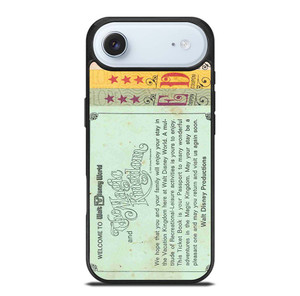 WORLD DISNEY TICKET BOOK iPhone Air Case Cover