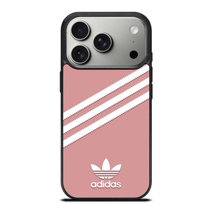 ADIDAS ORIGINALS STRIPES PINK iPhone 17 Pro Case Cover