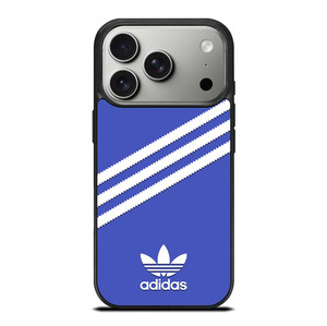 ADIDAS ORIGINALS STRIPES ROYAL BLUE iPhone 17 Pro Case Cover