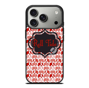 ALABAMA CRIMSON ROLL TIDE LOGO iPhone 17 Pro Case Cover