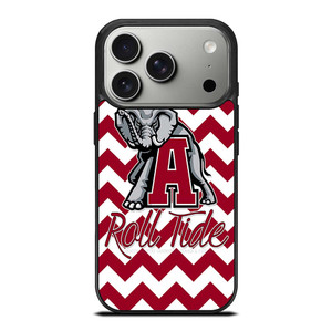ALABAMA CRIMSON TIDE STRIP ROLL iPhone 17 Pro Case Cover