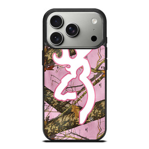 CAMO BROWNING PINK iPhone 17 Pro Case Cover