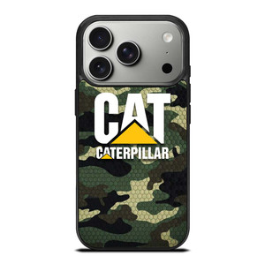CATERPILLAT TRACTOR LOGO CAT CAMO ICON iPhone 17 Pro Case Cover