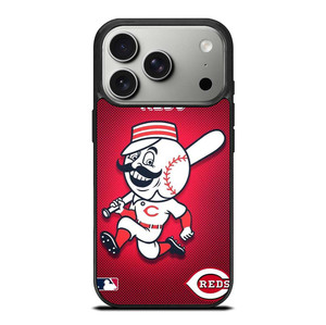 CINCINNATI REDS LOGO MLB BASEBALL TEAM MASCOT iPhone 17 Pro Case Cover