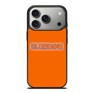 CLEMSON TIGERS LOGO FOOTBALL UNIVERSITY iPhone 17 Pro Case Cover