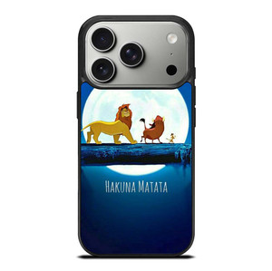 DISNEY HAKUNA MATATA LION KING iPhone 17 Pro Case Cover