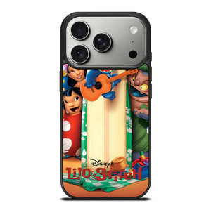 DISNEY LILO & STITCH CARTOON iPhone 17 Pro Case Cover