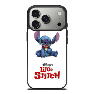DISNEY LILO AND STITCH WHITE iPhone 17 Pro Case Cover