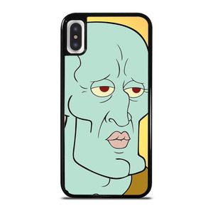 HANDSOME SQUIDWARD CARTOON iPhone X / XS Case Cover