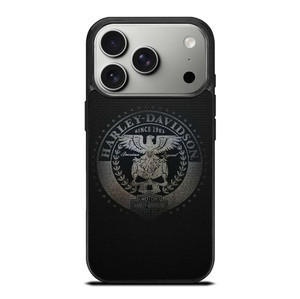 HARLEY DAVIDSON MOTORCYCLES COMPANY CARBON LOGO iPhone 17 Pro Case Cover