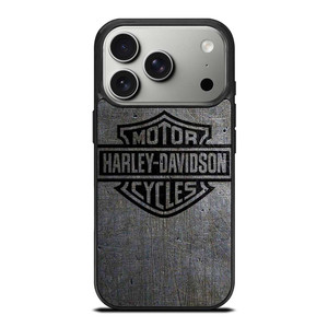 HARLEY DAVIDSON MOTORCYCLES COMPANY LOGO METAL iPhone 17 Pro Case Cover