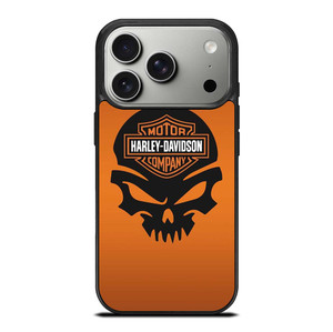 HARLEY DAVIDSON MOTORCYCLES COMPANY LOGO SKULL iPhone 17 Pro Case Cover