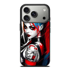 HARLEY QUINN DC ART iPhone 17 Pro Case Cover